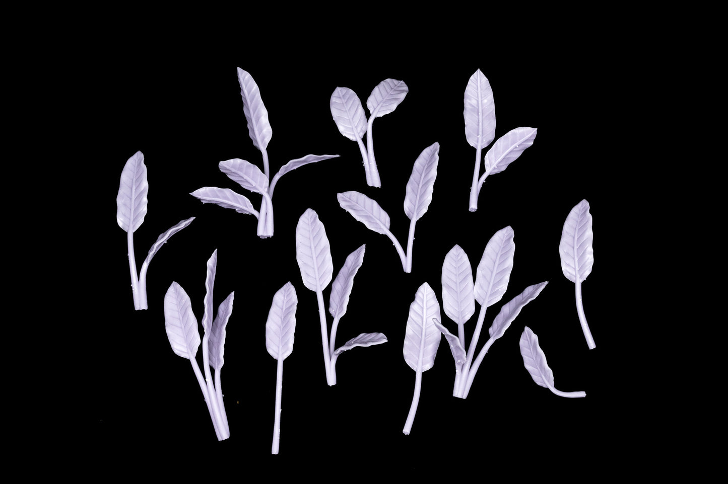 Bird of Paradise Plant (strilitzia) set 3D Printed Miniature Basing Scatter