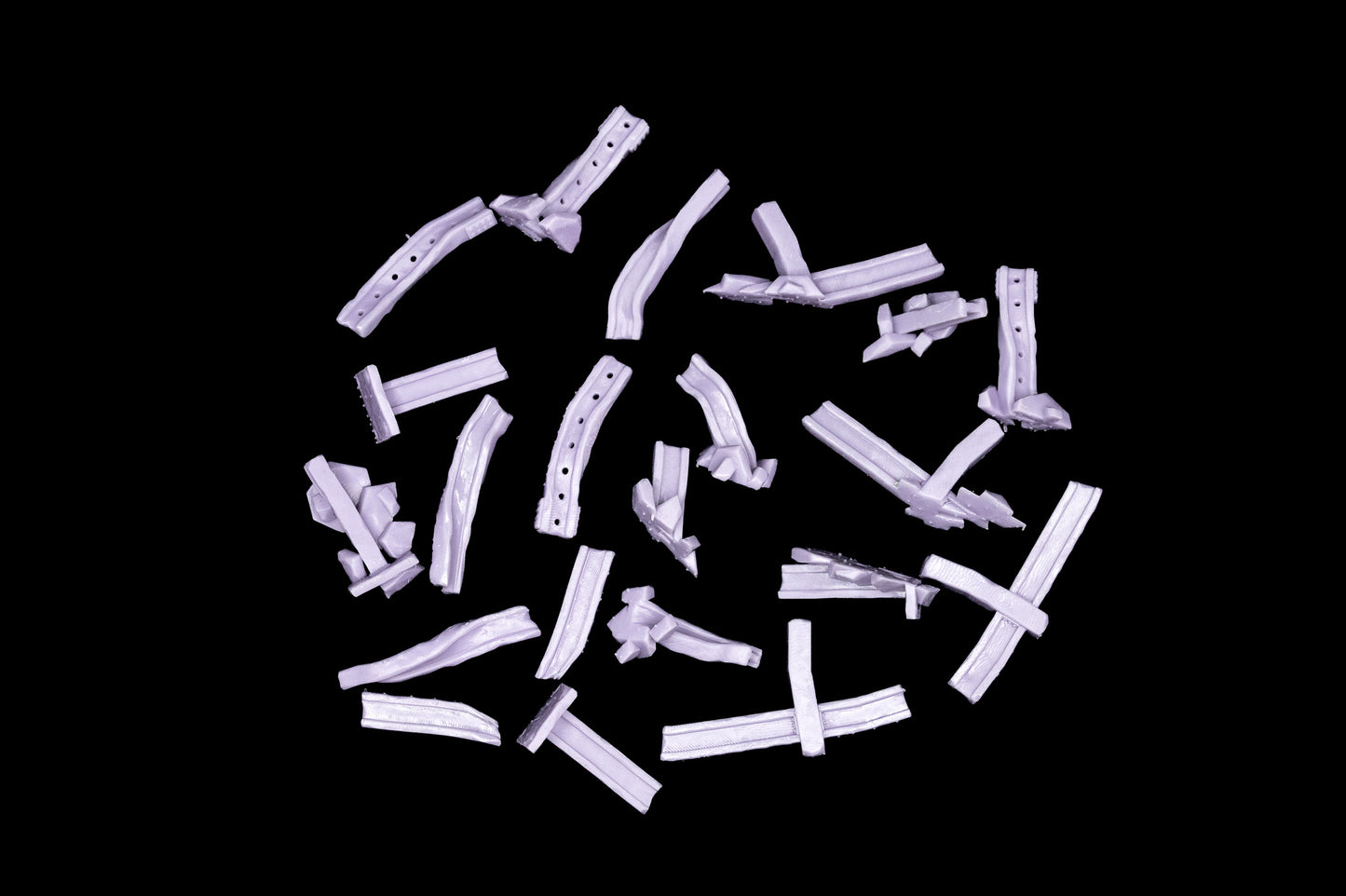 Girders set 3D Printed Miniature Basing Scatter