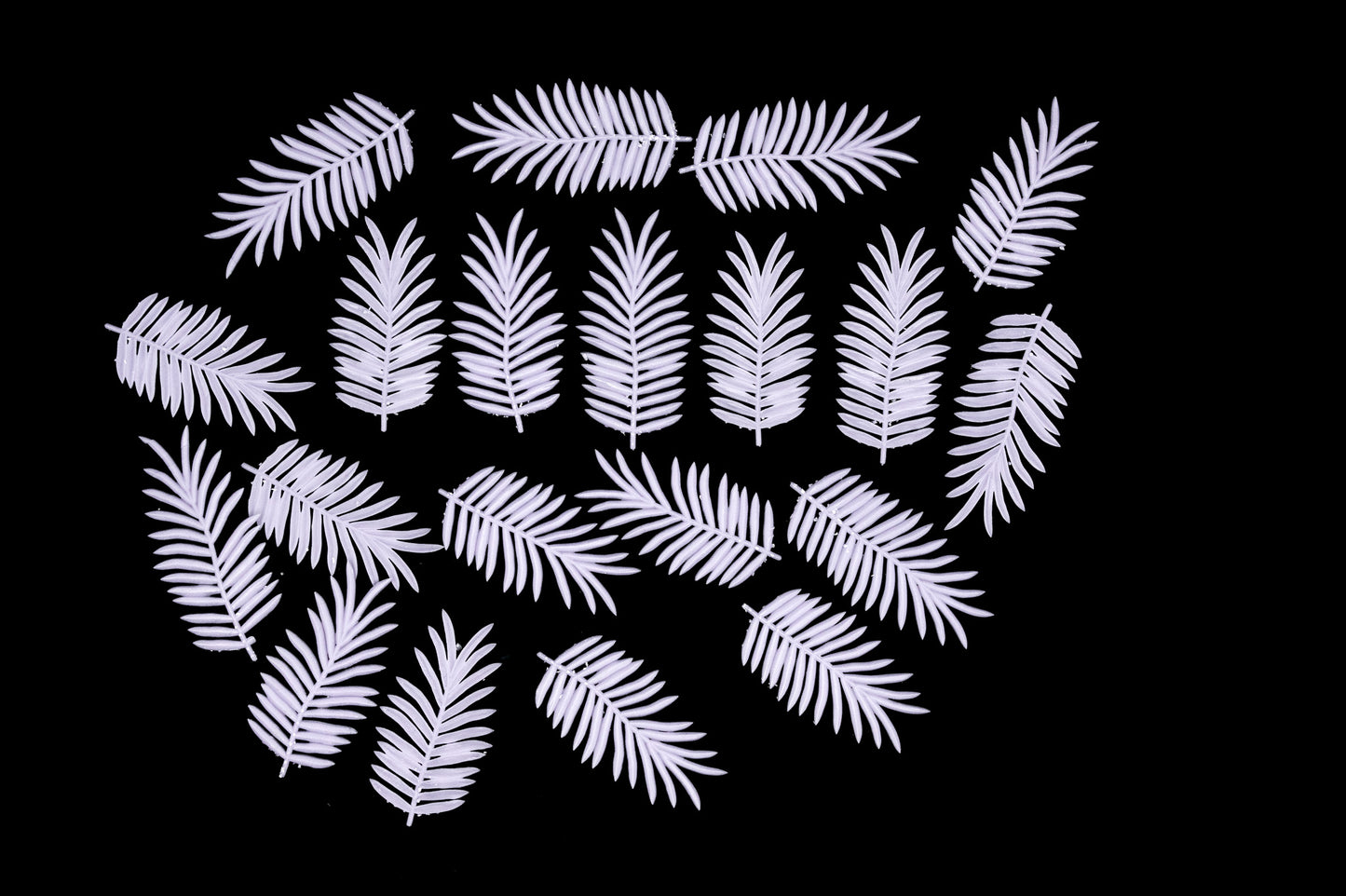 Palm fronds set 3D Printed Miniature Basing Scatter
