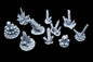 Large Crystals set 1 3D Printed Miniature Basing Scatter