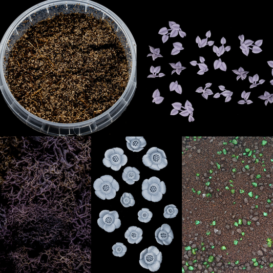 Jungle Bundle 2 Miniature Scatter Terrain and Basing materials